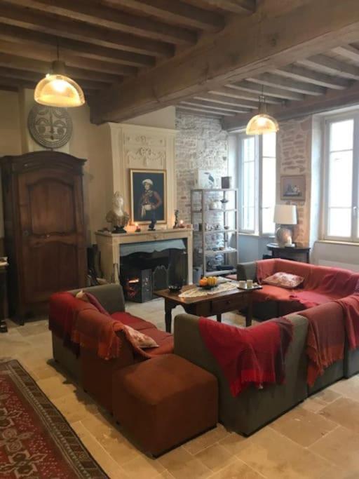 La Maison De Lea, Chambres D'Hotes De 14 Couchages Tournus Exterior foto